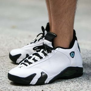 Jordan 14 oxidized green